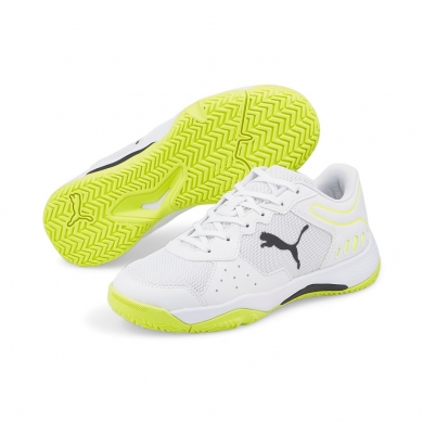 Puma Buty tenisowe Solarsmash RCT Allcourt białe dziecięce